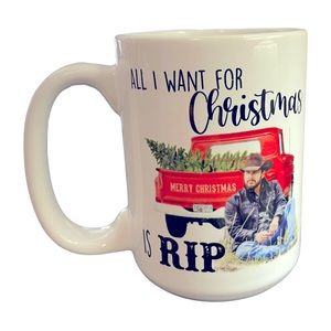 COPY - Yellowstone Mug All I Want For Christmas is Rip. Perfect gift! Dutton Ra…